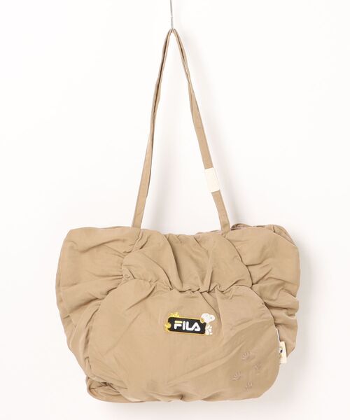 PEANUTS(ピーナッツ)の「【FILA】PEANUTS クシュクシュトートバッグ/ピーナッツ/コラボ(トートバッグ・レディース・オフホワイト/ベージュ/ブラック・FREE)」の16枚目の写真