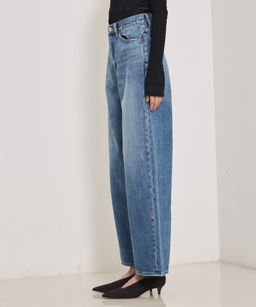 SERGE de bleu（サージ）の「【SERGE de bleu】KHUFU　ワイドデニムパンツ（デニムパンツ・レディース・ブルー/ホワイト・34/36）」の21枚目の写真