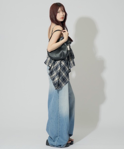 Check Ribbon Camisole Dress / チェックリボンキャミソール