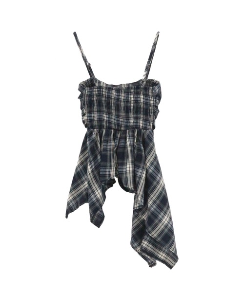 MARS　チェックリボンキャミソール Check Ribbon Camisole Dress / チェックリボンキャミソール