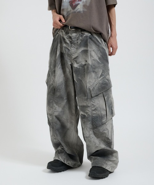 セール】フェードクラッシュシェルカーゴパンツ（カーゴパンツ