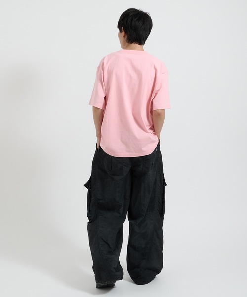 Perushu（ペルーシュ）の「フェードクラッシュシェルカーゴパンツ（カーゴパンツ・メンズ・ブラック/チャコールグレー/ブラウン/ライトグレー・LARGE/MEDIUM/SMALL）」の8枚目の写真