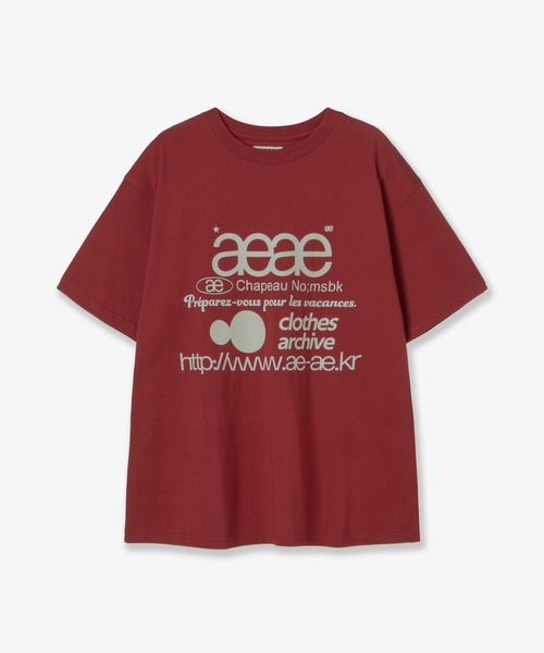 WEB LOGO T-SHIRTS（Tシャツ/カットソー）｜aeae