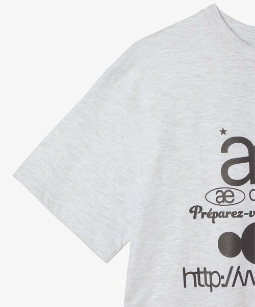 AEAE/WEB LOGO T-SHIRTS /ユニセックス WEB LOGO T-SHIRTS [WHITE/BLUE] – aeae JAPAN