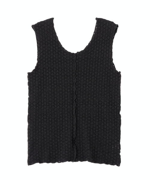 FREE'S MART（フリーズマート）の「メローノースリカットソー（タンクトップ・レディース・ブルー/ブラック/ホワイト・FREE）」の4枚目の写真