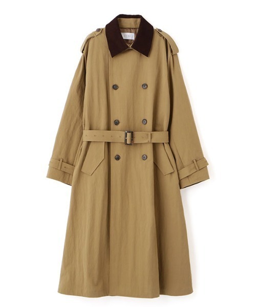 【専用】ETRETOKYO フードストールロングトレンチコート フードストールロングトレンチコート（トレンチコート）｜ETRE TOKYO