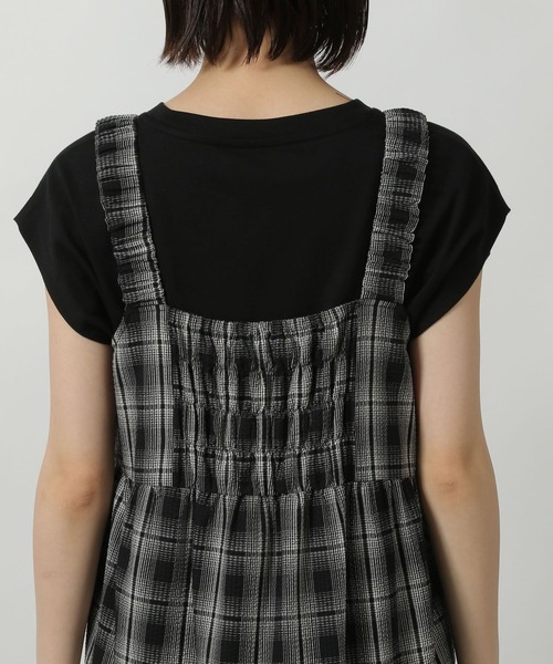 LAKOLE（ラコレ）の「オンブレチェックワンピース / 494989（ワンピース・レディース・ブラウン/ブラック・FREE）」の22枚目の写真