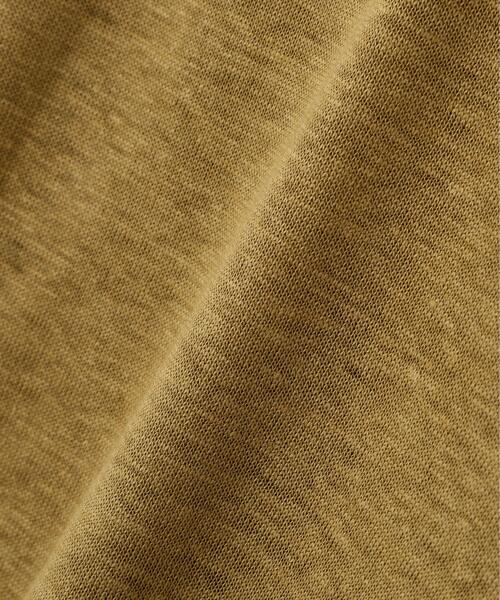 MARGARET HOWELL(マーガレットハウエル)の「LINEN JERSEY TOP(Tシャツ/カットソー・レディース・イエロー系その他3/ブラック・2)」の15枚目の写真