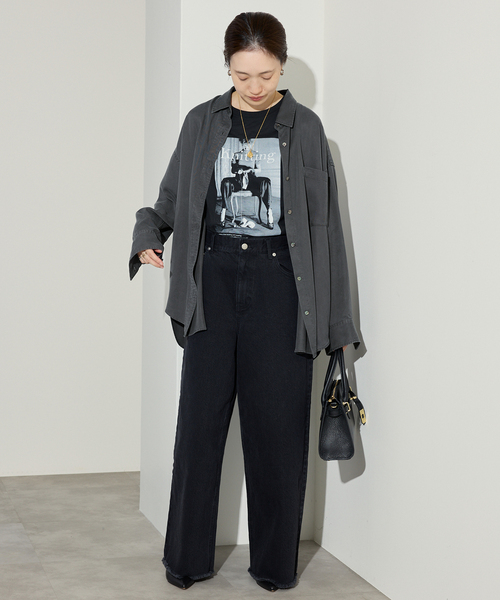 【SLOBEIENA】25AW 25050912609030《セットアップ対応可》製品染めシャツ長袖シャツ 楽天市場】【中古】SLOBE IENA / スローブ イエナ25AW 25050912609030