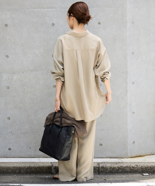 セットアップ対応可》製品染めシャツ（シャツ/ブラウス）｜SLOBE IENA