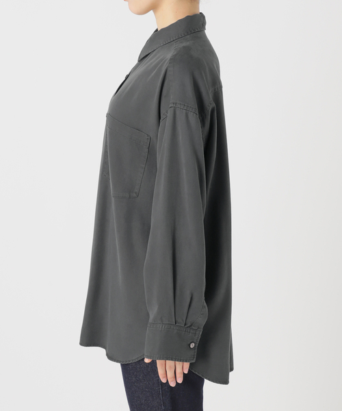 SLOBEIENA 製品染めシャツ セットアップ対応可》製品染めシャツ（シャツ/ブラウス）｜SLOBE