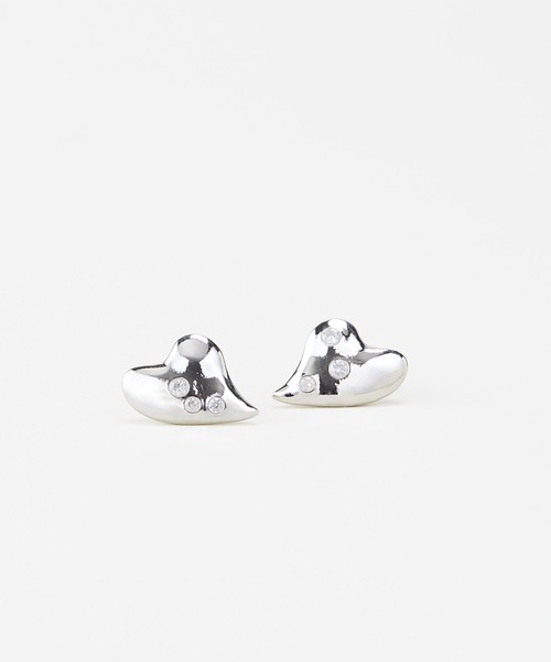 LAPUIS(ラピュイ)の「LAPUIS(ラピュイ) Garden Heart pierced earrings(ピアス(両耳用)・レディース・シルバー/ゴールド・FREE)」の13枚目の写真