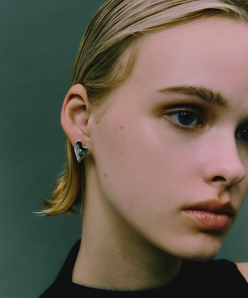 LAPUIS(ラピュイ)の「LAPUIS(ラピュイ) Garden Heart pierced earrings(ピアス(両耳用)・レディース・シルバー/ゴールド・FREE)」の17枚目の写真