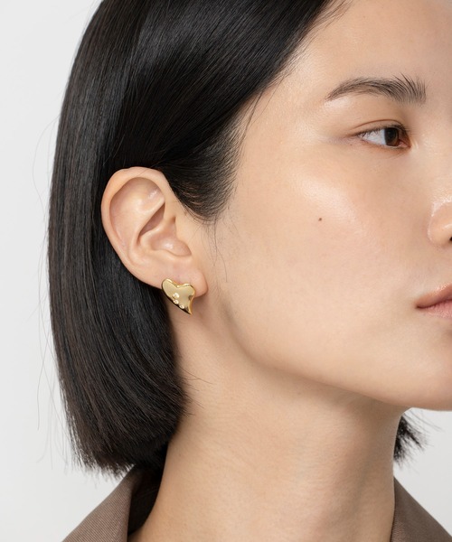 LAPUIS(ラピュイ)の「LAPUIS(ラピュイ) Garden Heart pierced earrings(ピアス(両耳用)・レディース・シルバー/ゴールド・FREE)」の20枚目の写真