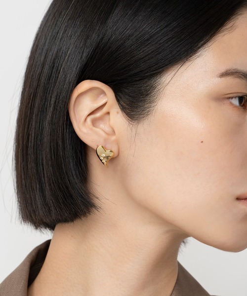 LAPUIS(ラピュイ)の「LAPUIS(ラピュイ) Garden Heart pierced earrings(ピアス(両耳用)・レディース・シルバー/ゴールド・FREE)」の21枚目の写真