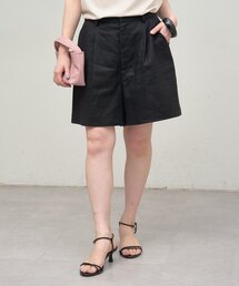 リネンショートパンツ