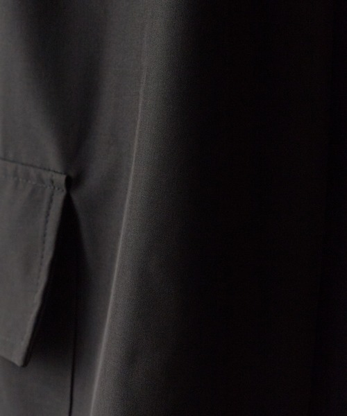 ROOPTOKYO（ループトウキョウ）の「ワイドシルエット リベットハーフカーゴパンツ（カーゴパンツ・メンズ・ブラック/ホワイト・L/M）」の10枚目の写真
