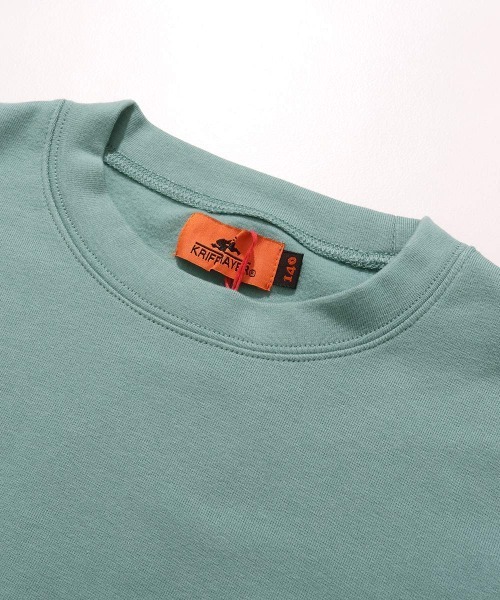 KRIFF MAYER Kid's Collection（クリフメイヤーキッズコレクション）の「【裏微起毛･伸縮性･ストレッチ】のびふわ袖切替Tシャツ（Tシャツ/カットソー・キッズ・ピンク/ライトグリーン/チャコール/グレー/ブルー・120/130/140/150/160/170）」の15枚目の写真
