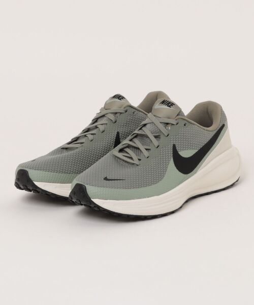 NIKE(ナイキ)の「NIKE ナイキ REVOLUTION 8【軽量】メンズスニーカー ランニングシューズ(レボリューション8) HJ9198-002 ブラック/アンスラサイト(スニーカー・メンズ・ブラック×ブラック/ブラック×ホワイト/カーキ・25.0cm/25.5cm/26.0cm/26.5cm/27.0cm/27.5cm/28.0cm/28.5cm/29.0cm/30.0cm/31cm)」の3枚目の写真