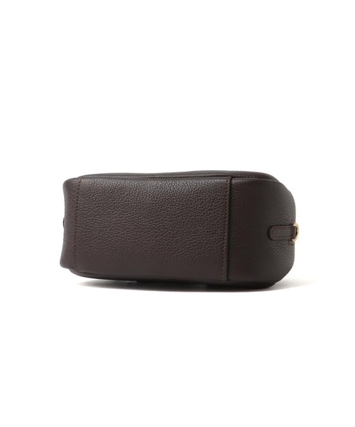 CHRISTIAN VILLA（クリスチャンヴィラ）の「CHRISTIAN VILLA / mini boston bag(ミニボストンバッグ 6355)（ショルダーバッグ・レディース・ブラウン/ブラック・FREE）」の4枚目の写真