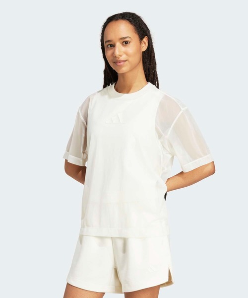 半袖カットソー ALL SZN ソフト ラックス メッシュ 半袖Tシャツ / アディダス