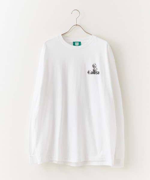 WBSB(ダブルビーエスビー)の「WBSB/ダブルビーエスビー DGG L/S TEE Tシャツ メンズ 秋物 秋服 2026年秋冬(Tシャツ/カットソー・メンズ・ブラック/ホワイト・XL/M/L)」の3枚目の写真