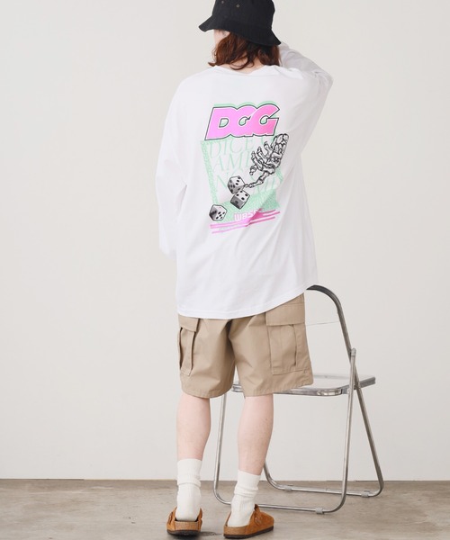 WBSB(ダブルビーエスビー)の「WBSB/ダブルビーエスビー DGG L/S TEE Tシャツ メンズ 秋物 秋服 2026年秋冬(Tシャツ/カットソー・メンズ・ブラック/ホワイト・XL/M/L)」の9枚目の写真