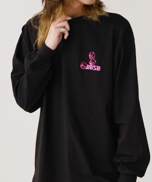 WBSB(ダブルビーエスビー)の「WBSB/ダブルビーエスビー DGG L/S TEE Tシャツ メンズ 秋物 秋服 2026年秋冬(Tシャツ/カットソー・メンズ・ブラック/ホワイト・XL/M/L)」の13枚目の写真
