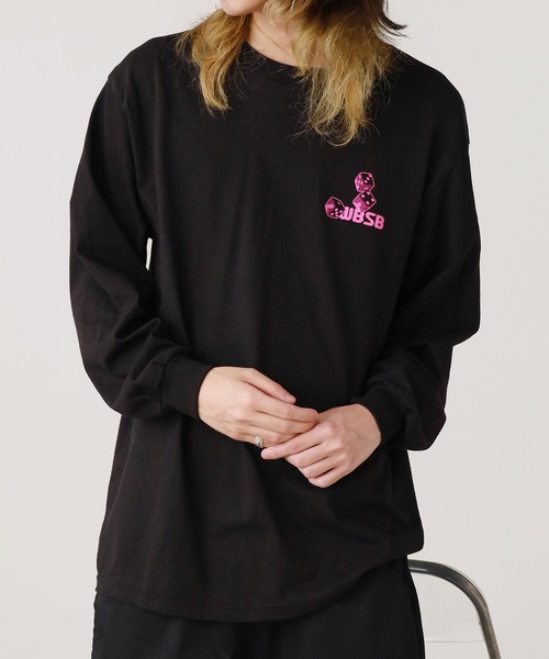 WBSB(ダブルビーエスビー)の「WBSB/ダブルビーエスビー DGG L/S TEE Tシャツ メンズ 秋物 秋服 2026年秋冬(Tシャツ/カットソー・メンズ・ブラック/ホワイト・XL/M/L)」の14枚目の写真