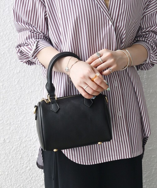 VELETTO: 2WAY ショルダー ミニ ボストン バッグ（ボストンバッグ