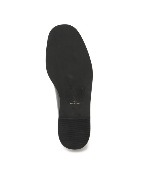 ADAM ET ROPE'（アダムエロペ）の「ミニマルデザインローファー（ローファー・レディース・ブラック/オフホワイト・23/23.5/24/24.5）」の4枚目の写真