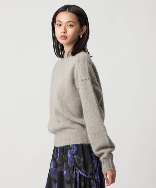 EMMEL REFINES（エメルリファインズ）の「＜EMMEL REFINES＞EM FOX/W/CA ニットプルオーバー（ニット/セーター・レディース・レッド/ライトグレー/パープル・FREE）」の22枚目の写真