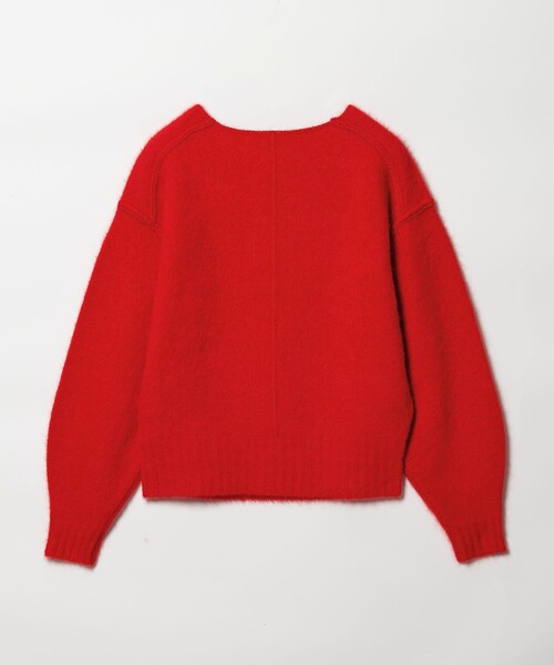 EMMEL REFINES（エメルリファインズ）の「＜EMMEL REFINES＞EM FOX/W/CA ニットプルオーバー（ニット/セーター・レディース・レッド/ライトグレー/パープル・FREE）」の17枚目の写真