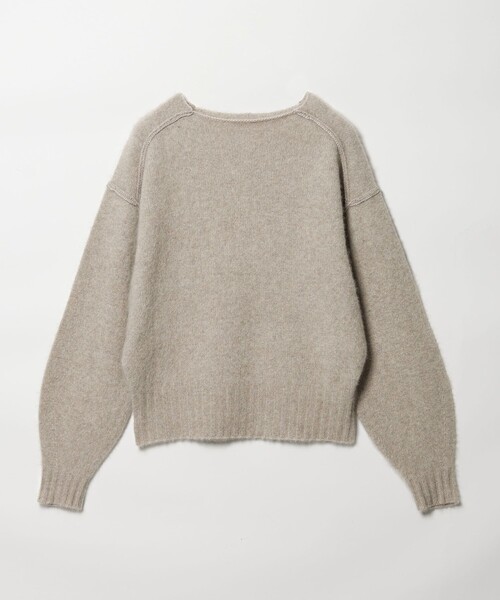 EMMEL REFINES（エメルリファインズ）の「＜EMMEL REFINES＞EM FOX/W/CA ニットプルオーバー（ニット/セーター・レディース・レッド/ライトグレー/パープル・FREE）」の10枚目の写真