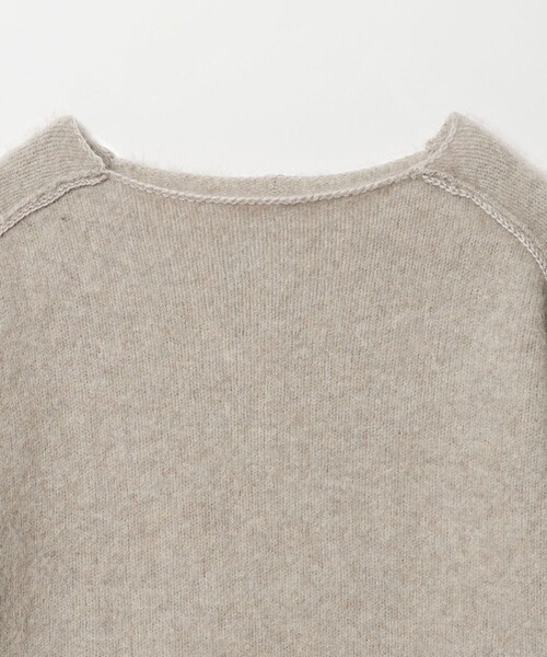 EMMEL REFINES（エメルリファインズ）の「＜EMMEL REFINES＞EM FOX/W/CA ニットプルオーバー（ニット/セーター・レディース・レッド/ライトグレー/パープル・FREE）」の12枚目の写真