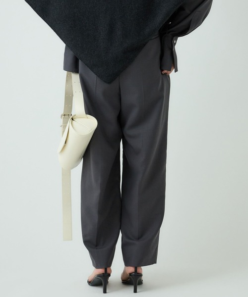 Chaos(カオス)の「Chaos(カオス)/オルトパンツ 【セットアップ可】(スラックス・レディース・ブラウン/チャコールグレー・38/36)」の12枚目の写真