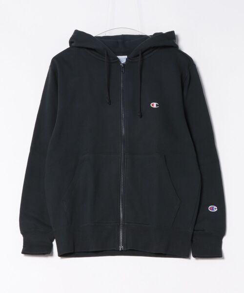 Champion(チャンピオン)の「【Champion】C3-Y137/ZIP HOODED SWEATSHIRT/ジップアップフーディー/チャンピオン(パーカー・メンズ・チョコ/ブラック/ホワイト/ネイビー/オートミール/グレー/ブルーグリーン/グレイッシュベージュ・S/XL/L/M)」の7枚目の写真
