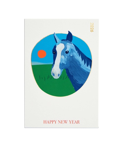 2026 年賀状」年（うまどし）（ペン類）｜D-BROS（ディーブロス）の