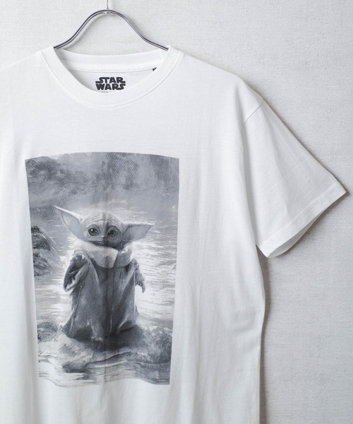 [ROCK-OFF] [3] STAR WARS GROGU B&W T-SHIRTS