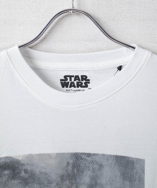 ROCK-OFF(ロックオフ)の「【ROCK-OFF】【3】STAR WARS GROGU B&W T-SHIRTS(Tシャツ/カットソー・メンズ・ホワイト・LARGE/X-LARGE/MEDIUM)」の3枚目の写真