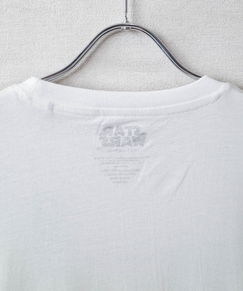 ROCK-OFF(ロックオフ)の「【ROCK-OFF】【3】STAR WARS GROGU B&W T-SHIRTS(Tシャツ/カットソー・メンズ・ホワイト・LARGE/X-LARGE/MEDIUM)」の10枚目の写真