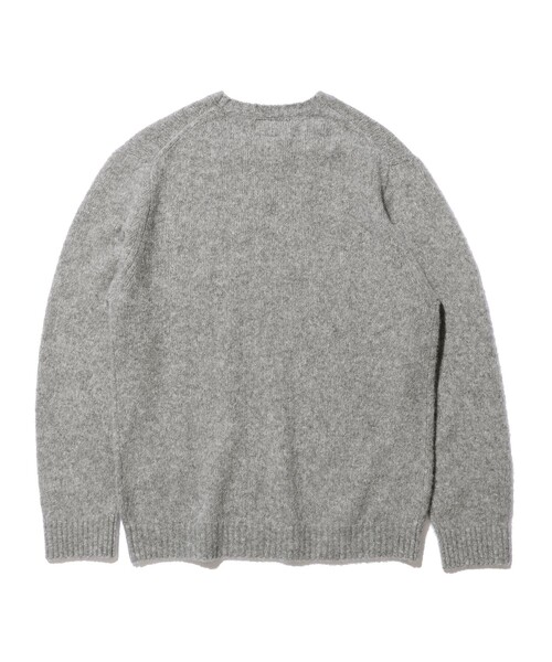 BEAMS PLUS(ビームスプラス)の「7G カシミヤ シルク クルーネック ニット(ニット/セーター・メンズ・グレー/ネイビー/ホワイト/ベージュ・X-LARGE/LARGE/MEDIUM/SMALL)」の15枚目の写真