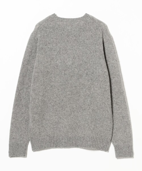 BEAMS PLUS(ビームスプラス)の「7G カシミヤ シルク クルーネック ニット(ニット/セーター・メンズ・グレー/ネイビー/ホワイト/ベージュ・X-LARGE/LARGE/MEDIUM/SMALL)」の20枚目の写真