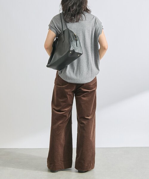 RIVE DROITE(リヴドロワ)の「【トレンド秋カラー】ストレッチコールフレアパンツ(その他パンツ・レディース・キャメル/ブラウン・38/36)」の15枚目の写真