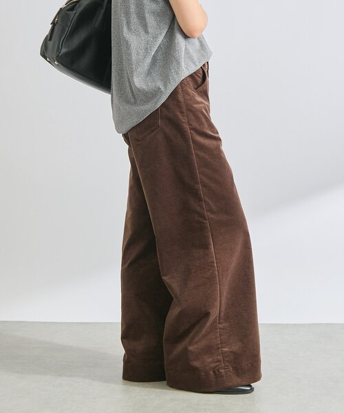 RIVE DROITE(リヴドロワ)の「【トレンド秋カラー】ストレッチコールフレアパンツ(その他パンツ・レディース・キャメル/ブラウン・38/36)」の13枚目の写真