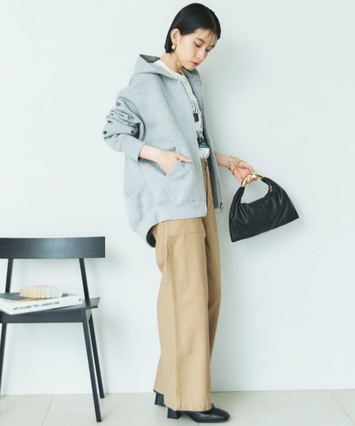 新品未使用　DOUX ARCHIVES W ZIP ボンディングBIGパーカー セール】【新色追加/もちもちシリーズ】W ZIP ボンディングBIG