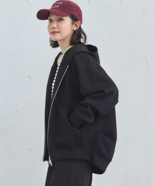 新品未使用　DOUX ARCHIVES W ZIP ボンディングBIGパーカー セール】【新色追加/もちもちシリーズ】W ZIP ボンディングBIG