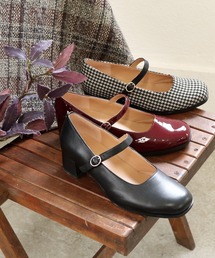 ★ジル★ 新品、未使用 あしながおじさん ストラップ付きパンプス 日本製 あしながおじさん｜アシナガオジサンのパンプス（スクエアトゥ）通販