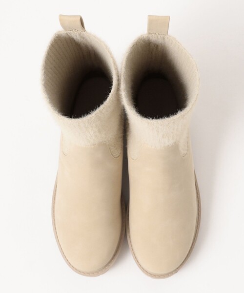 BEAMS HEART（ビームスハート）の「切替 ニット ブーツ（ブーツ・レディース・ブラック/ベージュ・LARGE/SMALL/MEDIUM）」の14枚目の写真