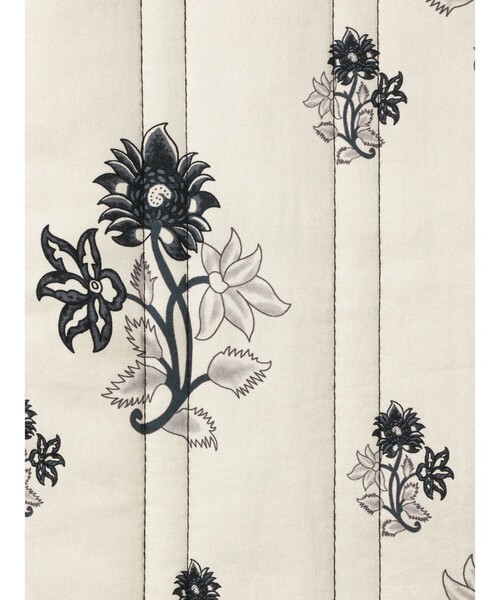 セール】mizuiro ind 2WAYプリントキルティングベスト（ベスト